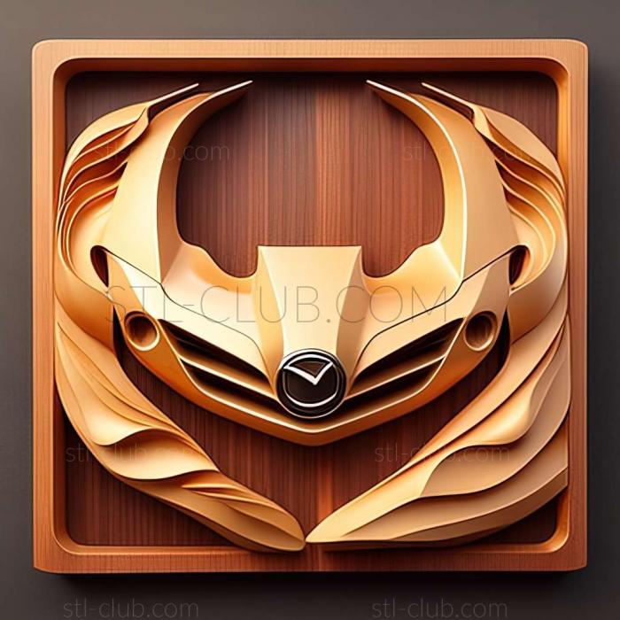 3D мадэль Mazda Luce (STL)